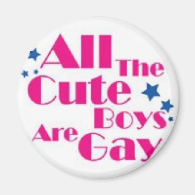 BOYS-GAY MAGNET (Front)