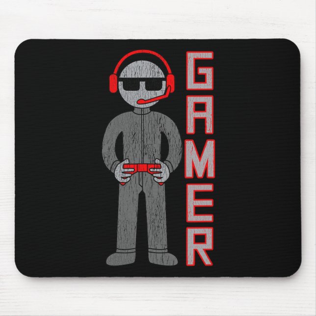 Boys Gift For The Best Video Game Player.  Mouse Mat (Front)
