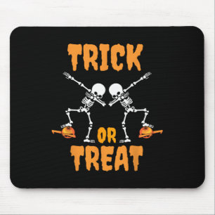 Boys Girls Dabbing Pumpkin Skeleton Zombie Costume Mouse Mat