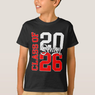 Boys Girls Graduation 2026 Senior Cl Of 2026 Retro T-Shirt