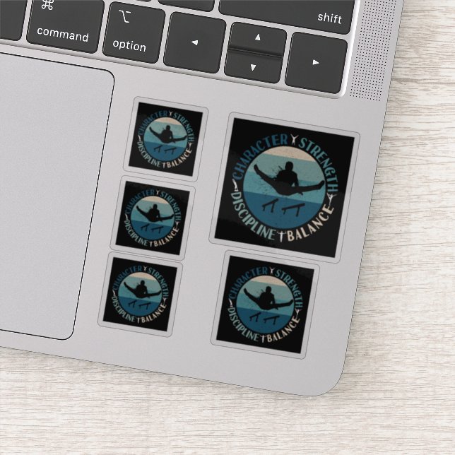 Boys Gymnastics Character Strength Discipline (Detail)