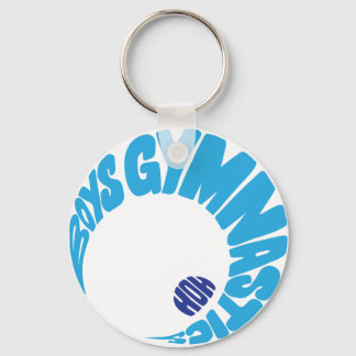 Boys Gymnastics Keychain