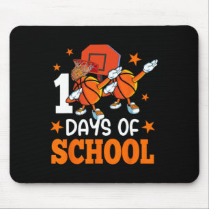 Boys Happy 100 Days Of School Basketball Teacher S Mouse Mat