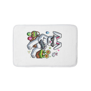 Boys Happy Easter Day Bunny Egg Video Game Kids Me Bath Mat