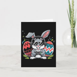 Boys Happy Easter Day Bunny Egg Video Game Kids Me Card