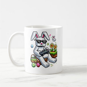 Boys Happy Easter Day Bunny Egg Video Game Kids Me Coffee Mug