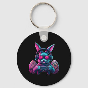 Boys Happy Easter Day Bunny Egg Video Game Kids Me Key Ring