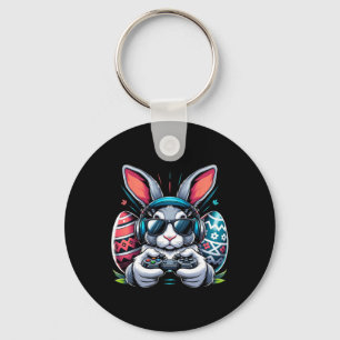 Boys Happy Easter Day Bunny Egg Video Game Kids Me Key Ring