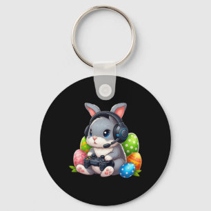Boys Happy Easter Day Bunny Egg Video Game Kids Me Key Ring
