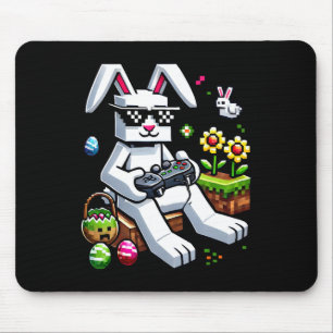 Boys Happy Easter Day Bunny Egg Video Game Kids Me Mouse Mat