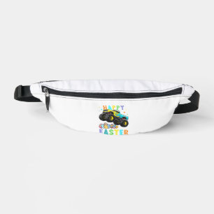 Boys Happy Easter Monster Truck Easter Eggs Toddle Bum Bags
