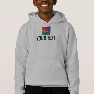Boys Hoodies Pullover Add Image Logo Text Here