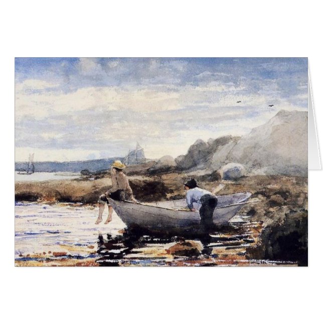 Boys in a Dory (Front Horizontal)