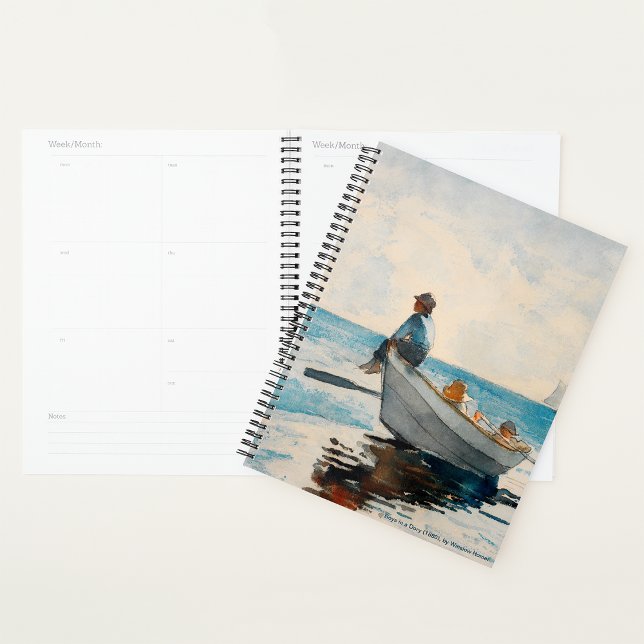 Boys In A Dory (1880) By Winslow Homer Planner (Boys In A Dory (1880) By Winslow Homer)