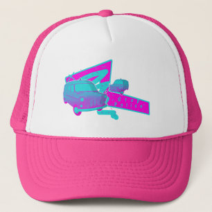 Boys In Blue - Retro Police Van 1988 Trucker Hat