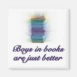BOYS IN BOOKS ARE JUST BETTER MAGNET