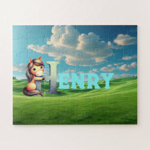boy's jigsaw puzzle