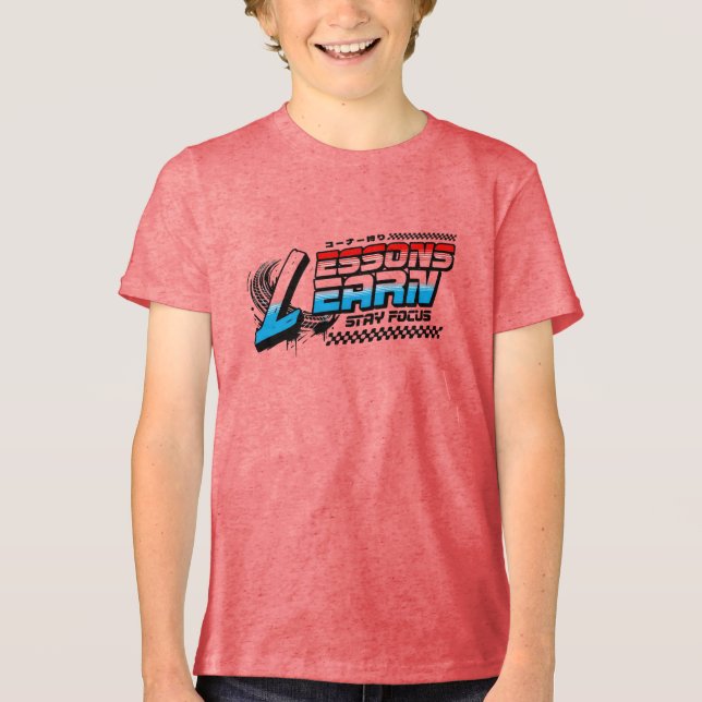 BOYS/KIDS FOCUS LESSONS LEARN T SHIRT  (Front)