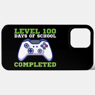 Boys Level 100 Days Of School Completed iPhone 13 Pro Max Case