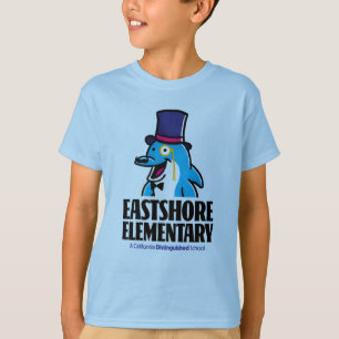 Boys' Light Blue Fancy Dolphin T-Shirt