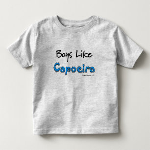 Boys Like Capoeira Toddler T-shirt