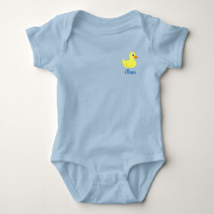 Boys Little Rubber Duck Baby Bodysuit