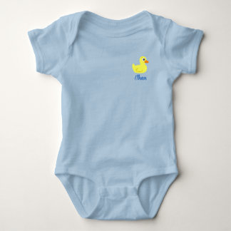 Boys Little Rubber Duck Baby Bodysuit
