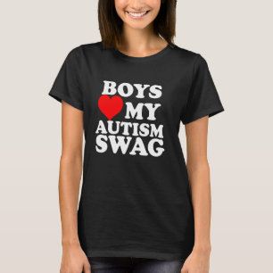 Boys Love My Autism Swag T-Shirt