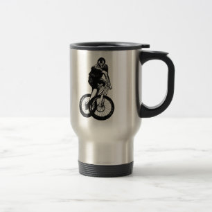 Boys mountain bike T Shirt presents MTB Travel Mug