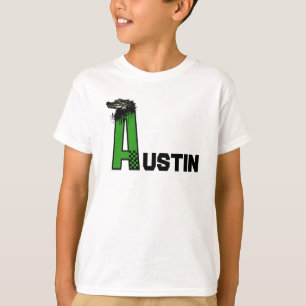 Boys Name custom start with A T-Shirt