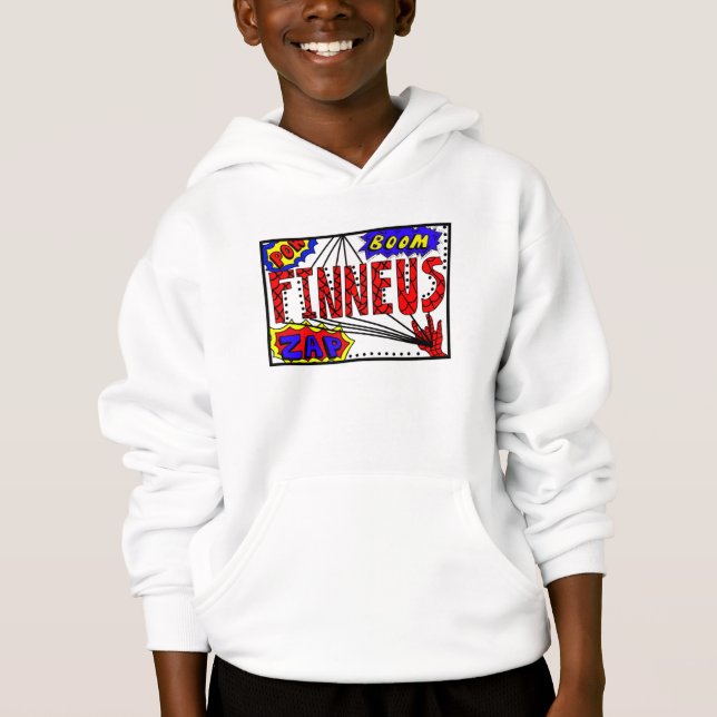 Boy's Name Finneus Spider Web Super Powers  (Front)
