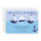 Boy's Nautical 1st Birthday Party Invitation