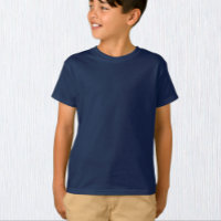 Boys Navy T-Shirt, Kids / Customise T-Shirt