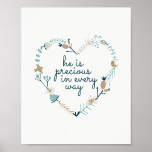 Boy's nursery print, boy's nursery quote poster
