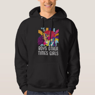 Boys Other Times Girls Bisexual Pride Bisexuality  Hoodie