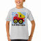 Boys Personalised Dump Truck Birthday T-Shirt