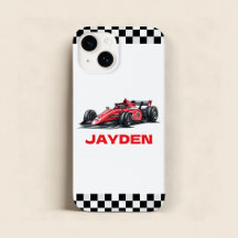 Boys Personalised Racing Car