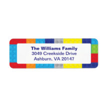 Boy's Plastic Toy Bricks Stacking Blocks