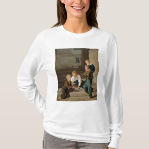 Boys Playing Dice in Front of Christiansborg T-Shirt