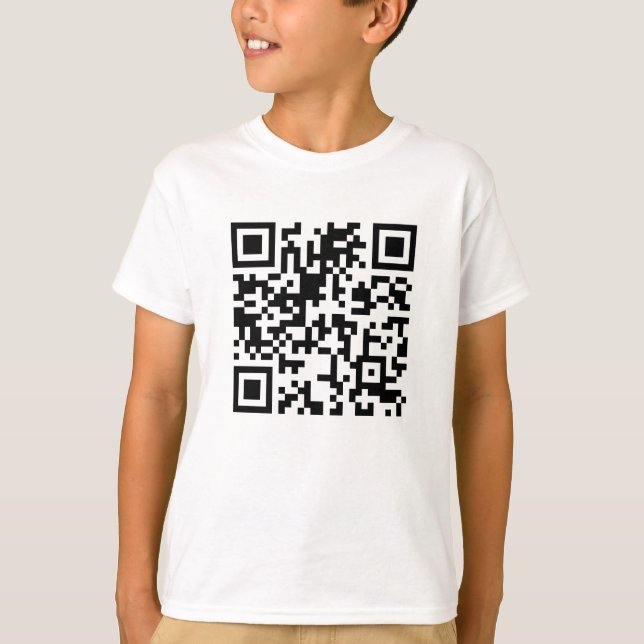 Boys Qr-Code T-Shirt (Front)