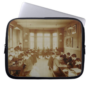 Boy's Recreation Room at the Deaf and Dumb Institu Laptop Sleeve