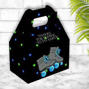 Boy's Roller Skate Birthday Party Favour Box