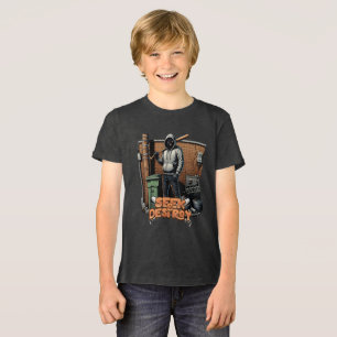 Boys' "Seek & Destroy" Urban Adventure T-Shirt  Tri-Blend Shirt