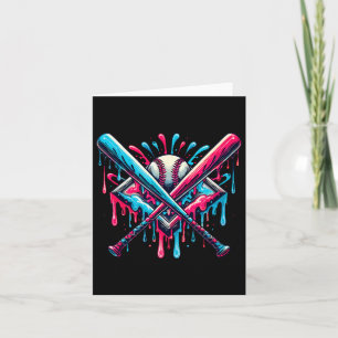 Boys Sell T Home Plate Drip Graphic Kids Sell Card