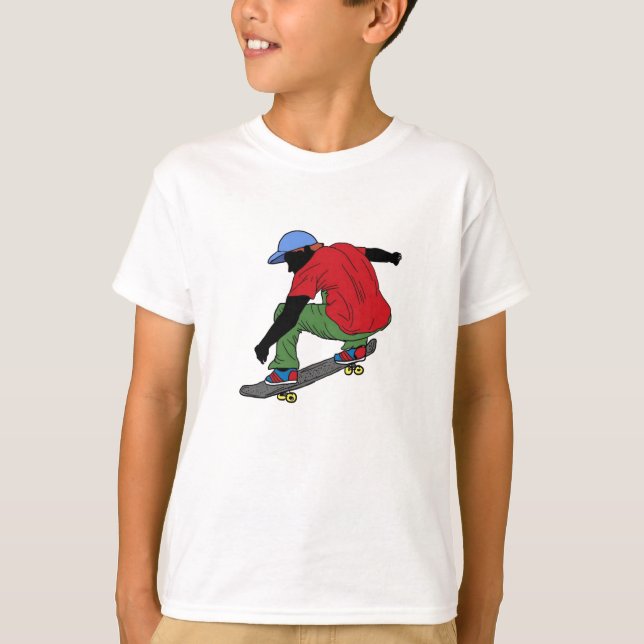 Boys skateboard shirt (Front)