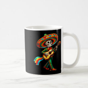 Boys Skeleton Cinco De Mayo Skull Fiesta Sombreros Coffee Mug