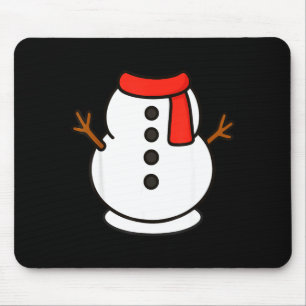 Boys Snowman Shirt Kids Snowman Costume Christmas Mouse Mat