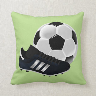 Boys soccer lovers customisable cushion