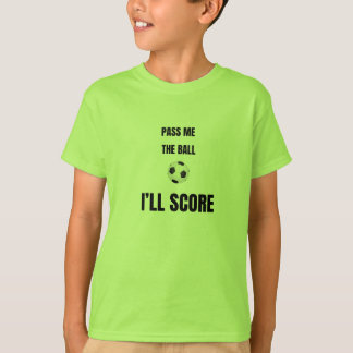 Boys Soccer Shirt - Pass Me The Ball