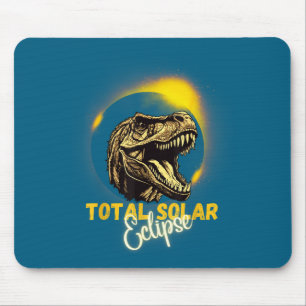 Boys Solar Eclipse Dinosaur Rex Eclipse Mouse Mat